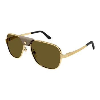 Cartier Aviator Frame Sunglasses