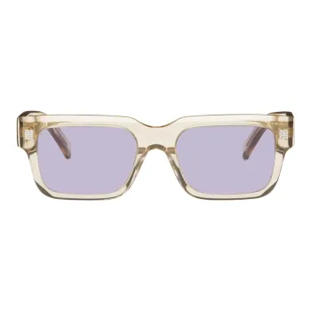 GIVENCHY Rectangular Sunglasses Men's Yellow