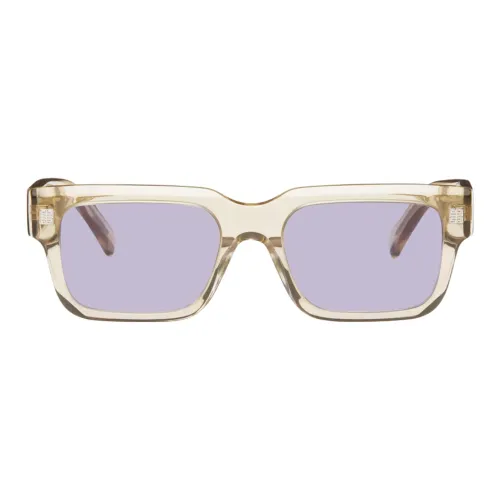 GIVENCHY Rectangular Sunglasses Men's Yellow