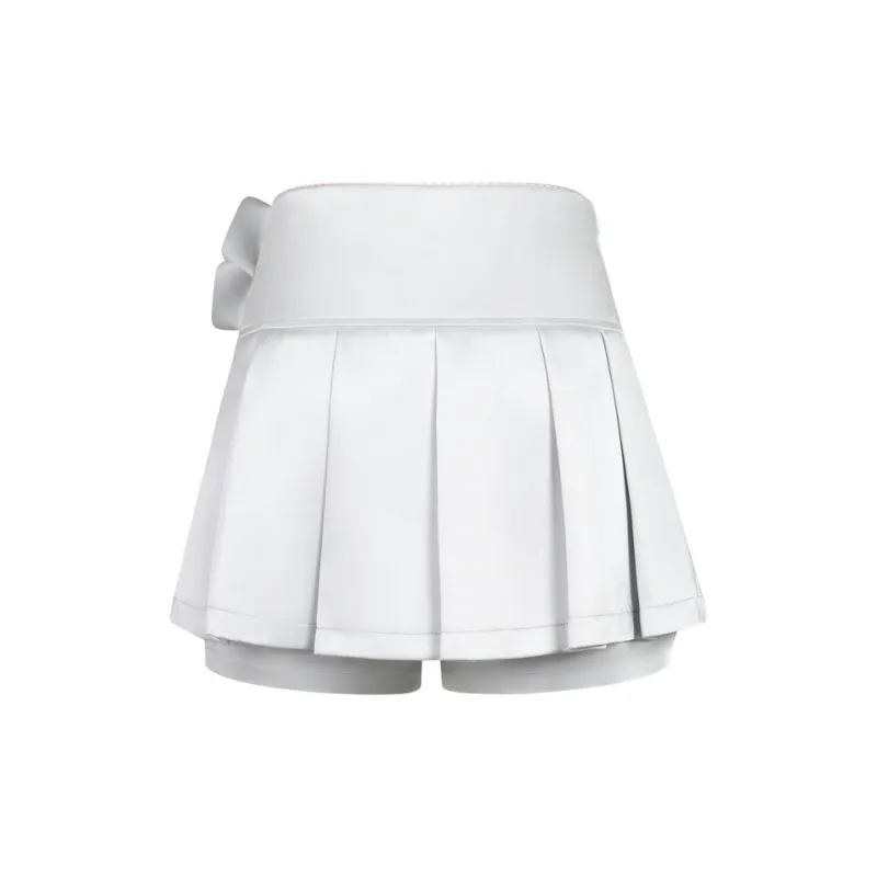 Three Quarters Casual Shorts Women's Silver-1