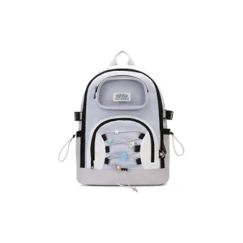 VANWALK Fabric Backpack Regular Unisex Yellow/Green/Blue