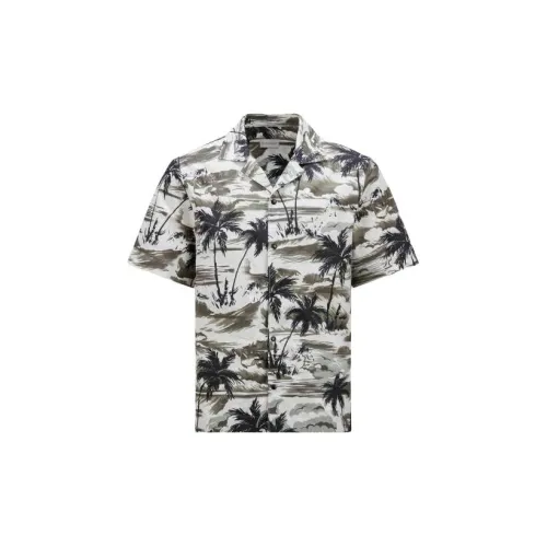 Moncler Shirts Men Multicolor