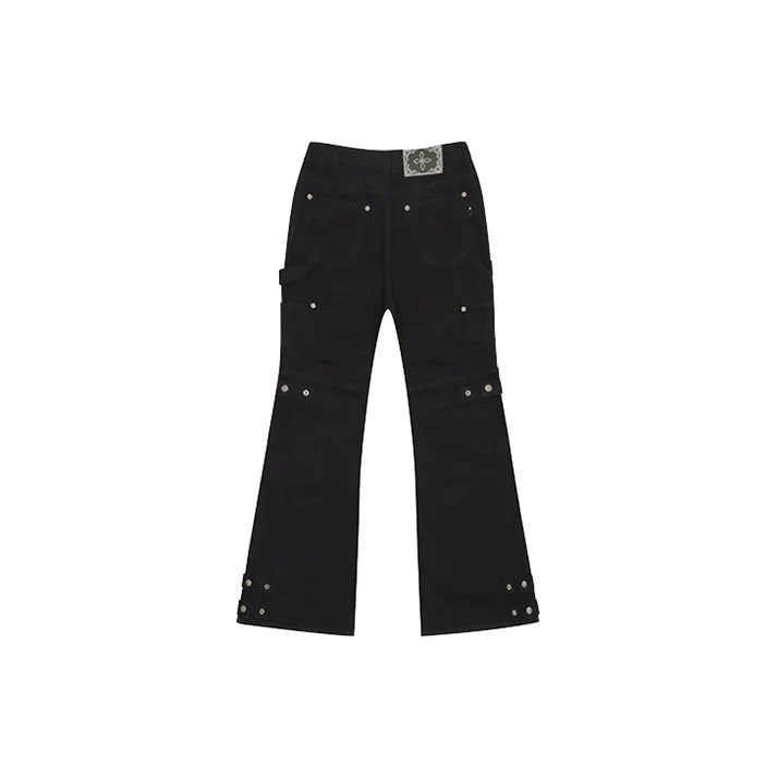 SMFK Cargo Pants Women's Wilderness Black-1