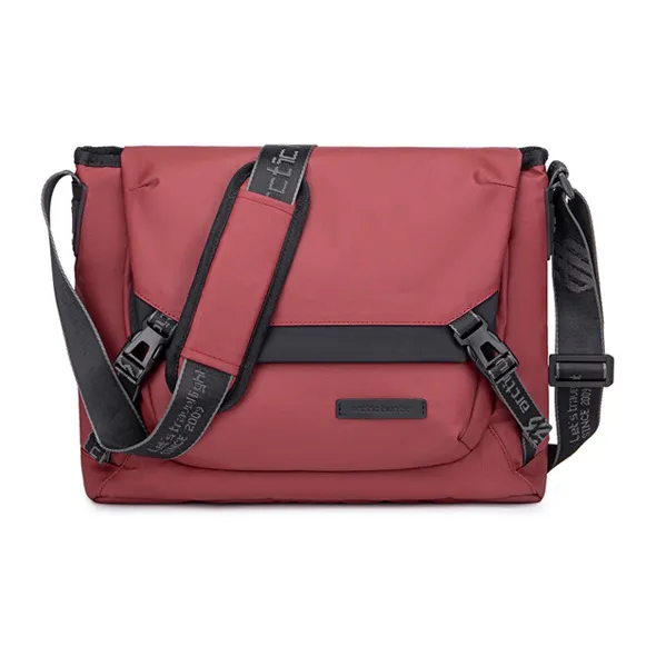 ARCTIC HUNTER Polyester Shoulder Bag Crossbody Bag Regular Unisex Black/Red/Gray-4