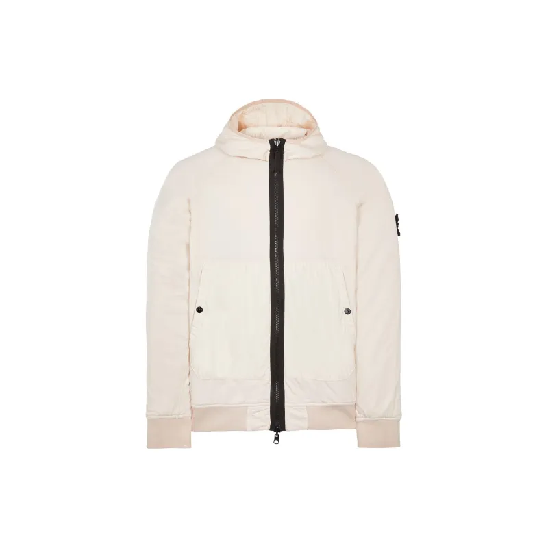 STONE ISLAND Jackets Coats Men's White-1