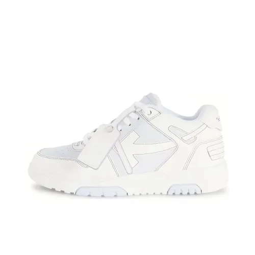 OFF-WHITE Out Of Office Leather Sneakers