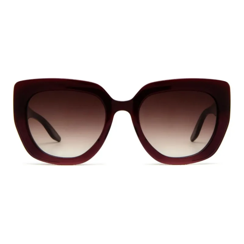 BARTON PERREIRA Acetate Cat Eye Sunglasses Women's Deep Red-1