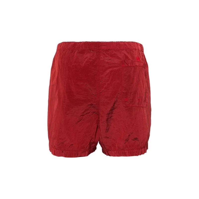 STONE ISLAND Logo patched Short-1