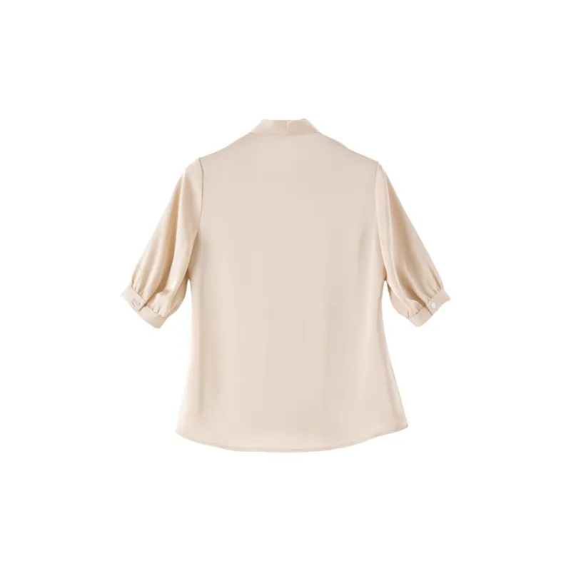 Late White Shirts Women's Champagne-1