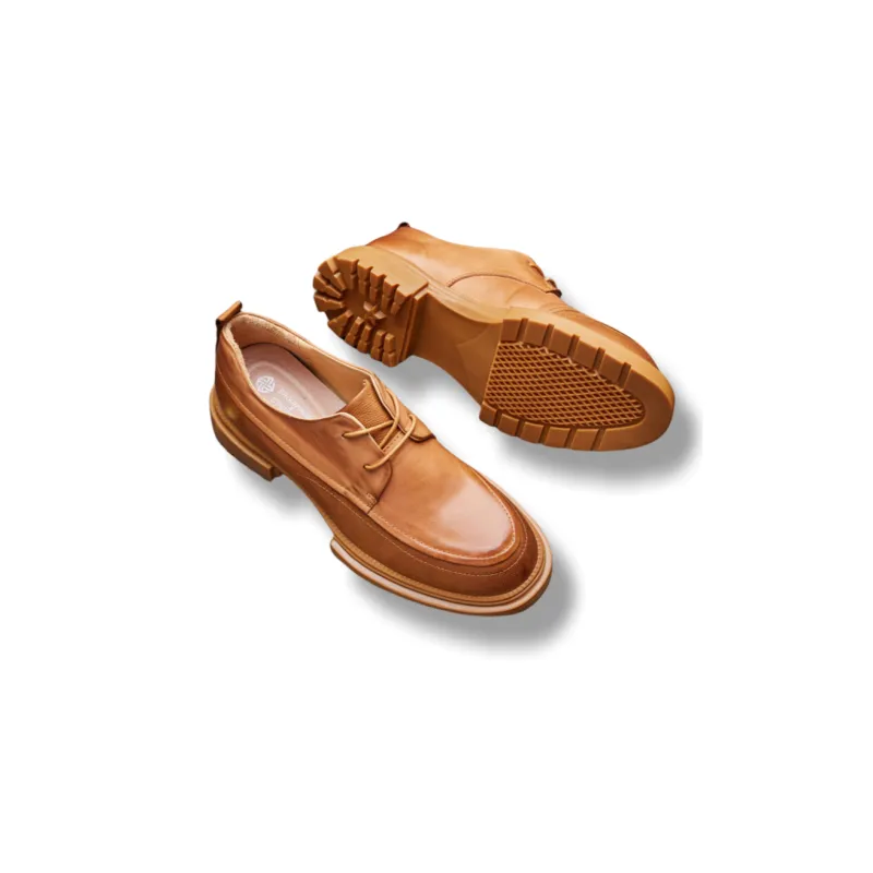 Brounvanm Casual Shoes Men's Yellow Brown-2
