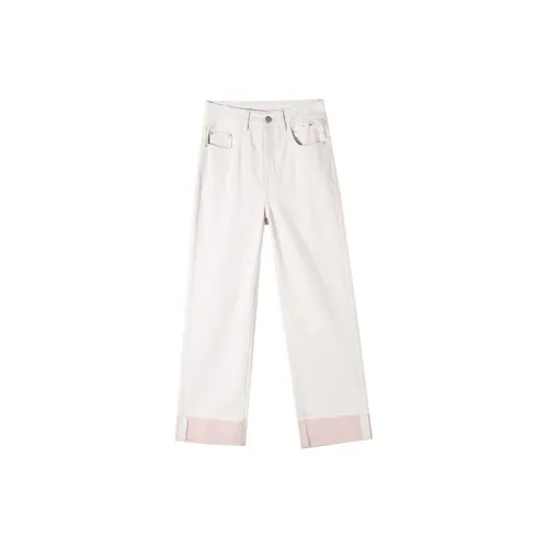 HIPPIEMISS Jeans Women's Off White