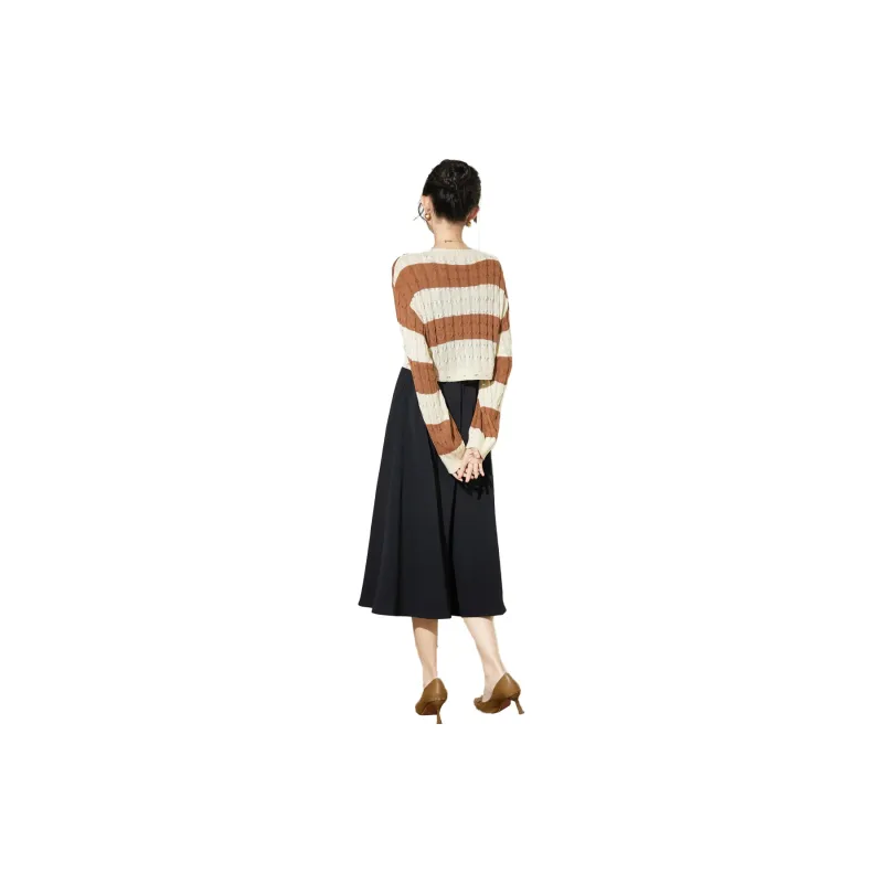 SMEN Two Piece Skirt Sets Women's-0