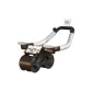 [Charm Black]Upgraded Timer Abdominal Roller-Phone Stand/Automatic Rebound/Includes Knee Pad