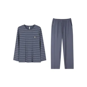Follow The United States Pajama Set Men's Pale Blue
