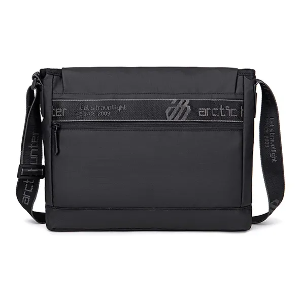 ARCTIC HUNTER Polyester Shoulder Bag Crossbody Bag Regular Unisex Black/Red/Gray-2