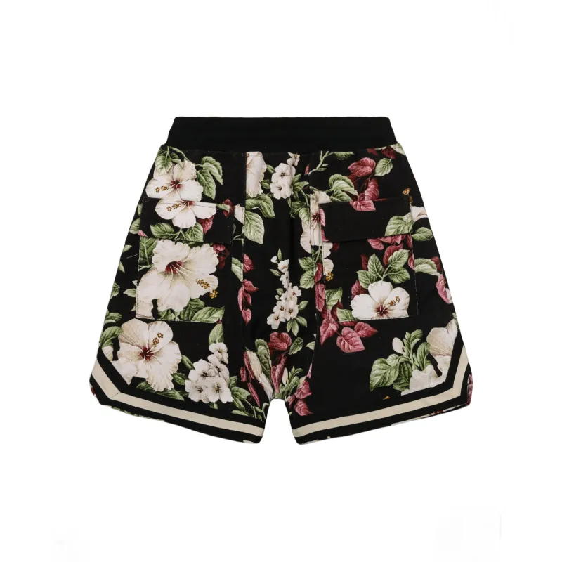 JUNGLE GURL Casual Shorts Unisex Black-1