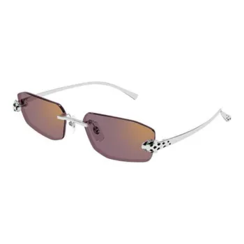 Cartier Geometric Frame Sunglasses