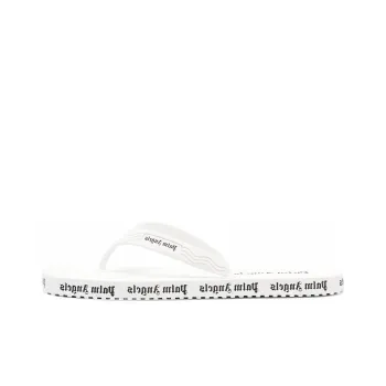 PALM ANGELS Logo Printed Flop Flips