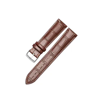 WOALMORN Omega Compatibility Watch Band Genuine Leather Material