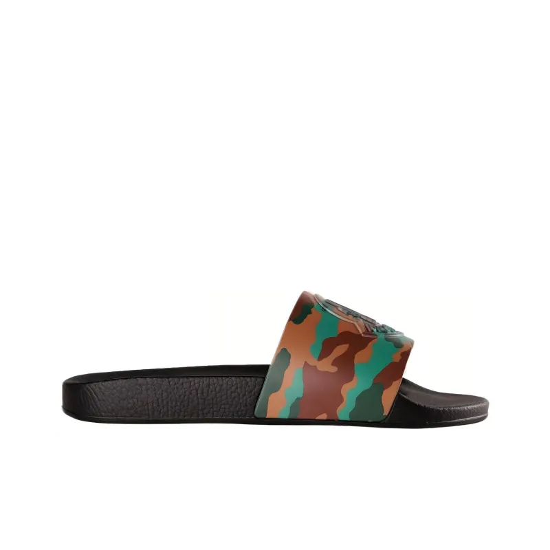 Moncler Basile Pool Slide 'Camo'-1