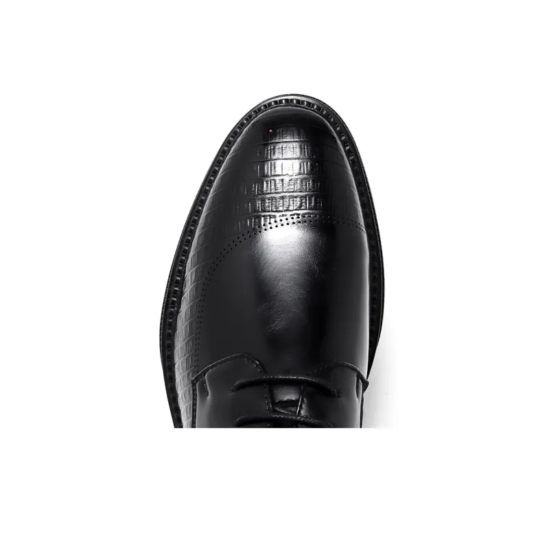 ZUWUDONG Dress Shoes Men's Black-4