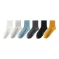 Ecru/Light Gray/Gray Blue/Dark Gray/Black/Yellow