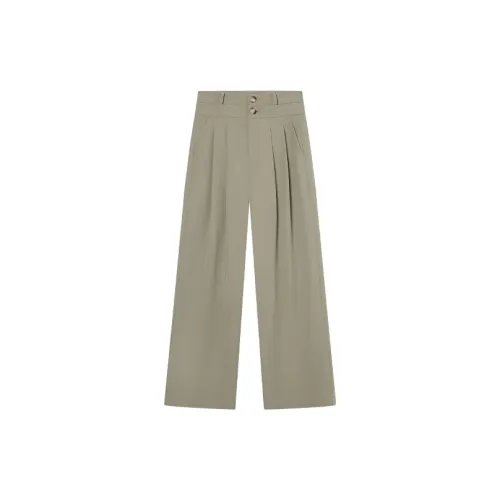 Pit Casual Pants Women's Coffee Green