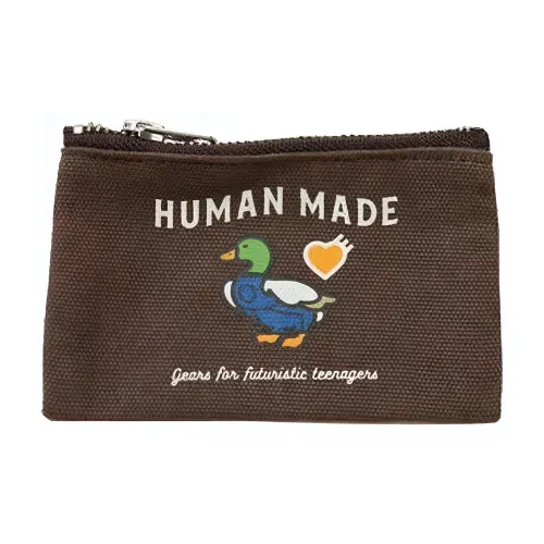 HUMAN MADE Coin Purses Brown