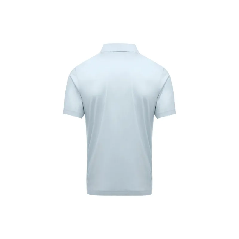 LI NING 1990 Commuter Series Polo Shirt Men's Cloud Porcelain Blue-1