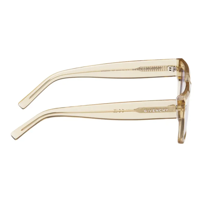 GIVENCHY Rectangular Sunglasses Men's Yellow-1