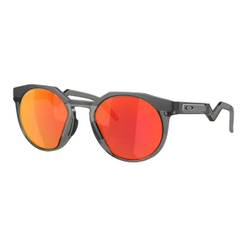 Oakley Acetate Round Sunglasses Men's Gray