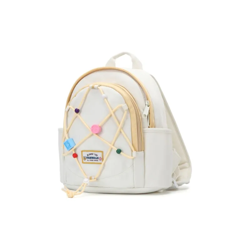 VANWALK Nylon Backpack Regular Women's Multicolor-1