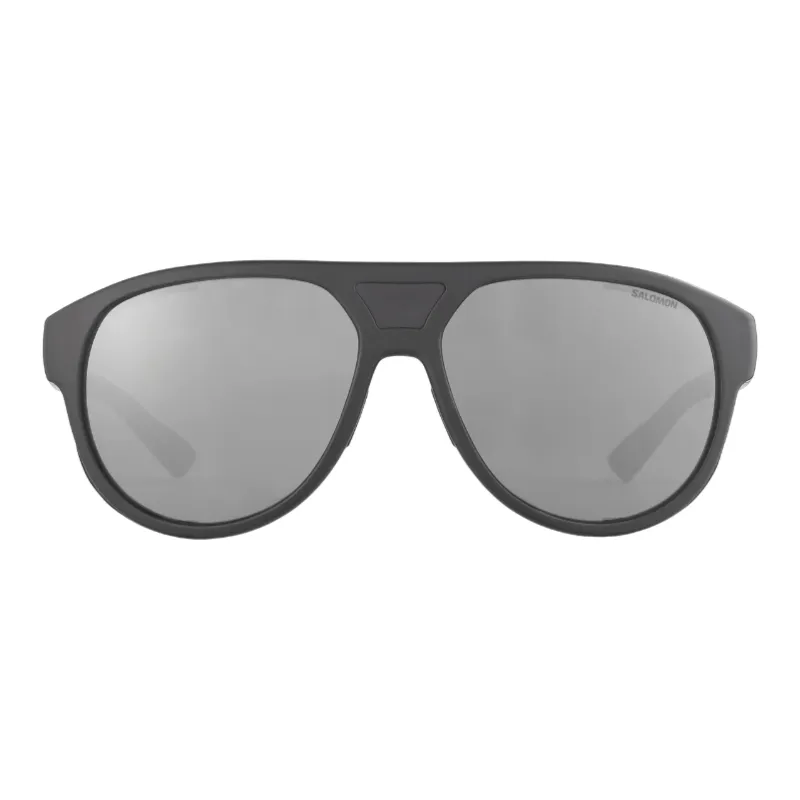 SALOMON Irregular Shape Sunglasses Men's Black-1