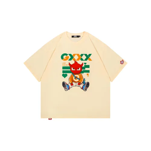 GXXX T-Shirts Unisex Beige