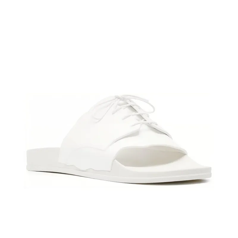 Maison Margiela Lace-up Pool Slides-1