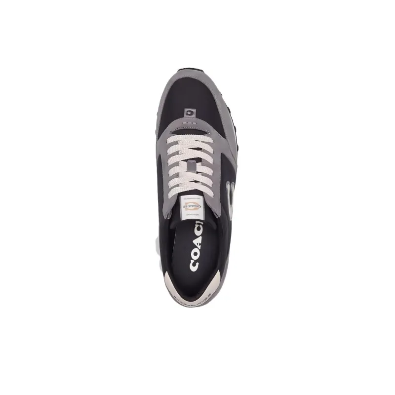 COACH Low Top Casual Shoes Men's Gray-2