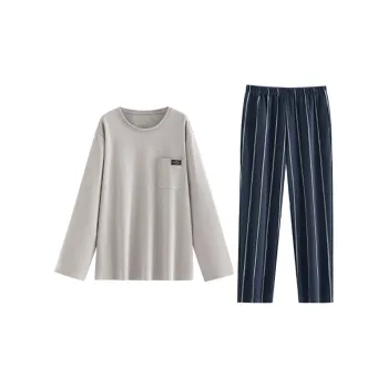 Yue Nei Pajama Set Men's Dove Gray