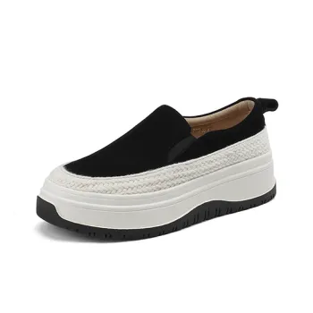 AIQINISHA Loafers Women's Gray/Black