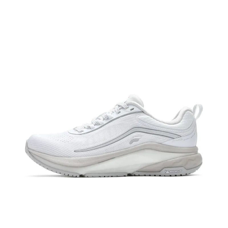 FILA SPD PANTHER 2 Cushioning Anti Slip Wear Resistant Breathability Low Top Casual Running Shoes Women's White-0