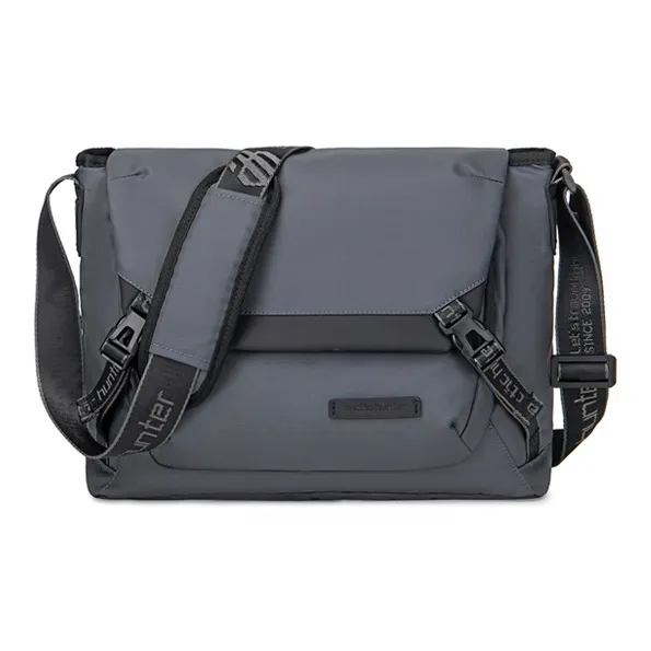ARCTIC HUNTER Polyester Shoulder Bag Crossbody Bag Regular Unisex Black/Red/Gray-8