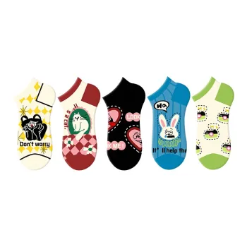RUMEE FOR Ankle Socks Unisex 5 Pack