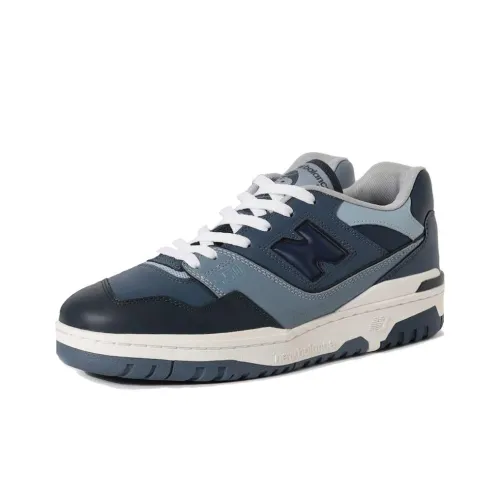 Beams x New Balance NB 550 'Indigo' Cushioning, Wear Resistant Low Top Vintage Basketball Shoes Men's Blue