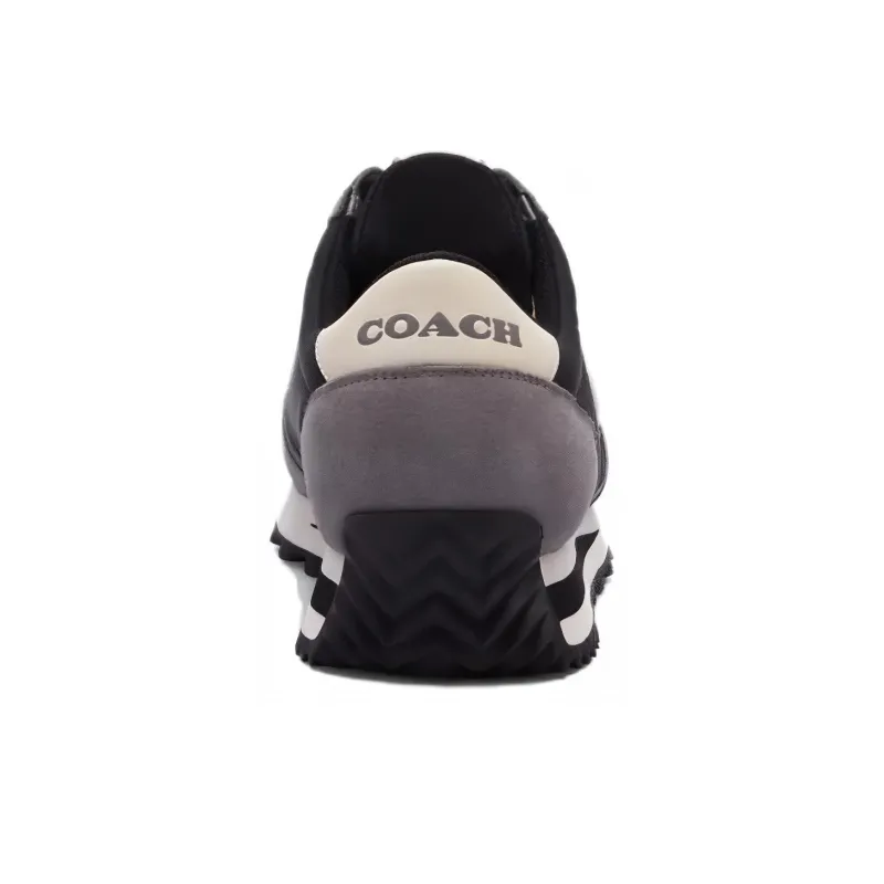 COACH Low Top Casual Shoes Men's Gray-3