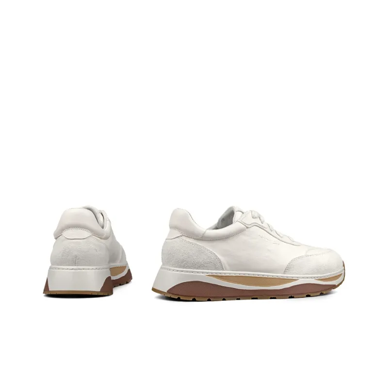 LOHAN·SIR Cushioning Breathable Lightweight Height Increasing Low Top Casual Shoes Men's-17