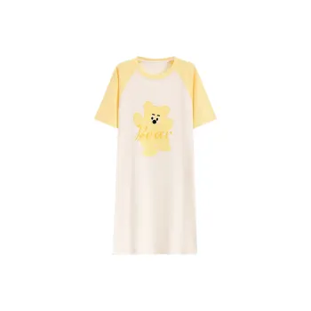 Ta Yan Nightgown Women's Yellow
