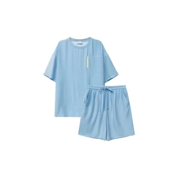 Sangluo Pajama Set Men's Breeze Blue