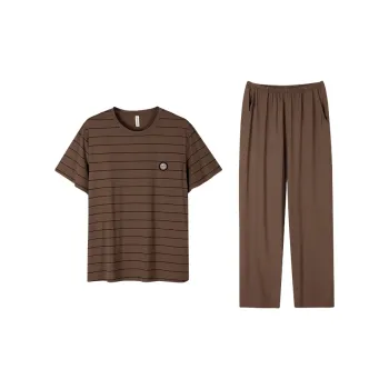 Follow The United States Pajama Set Men's Rustic Brown