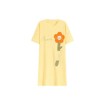Ta Yan Nightgown Women's Yellow