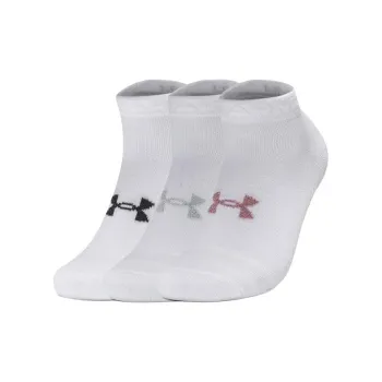 Under Armour Essential Ankle Socks Unisex 3 Pack White