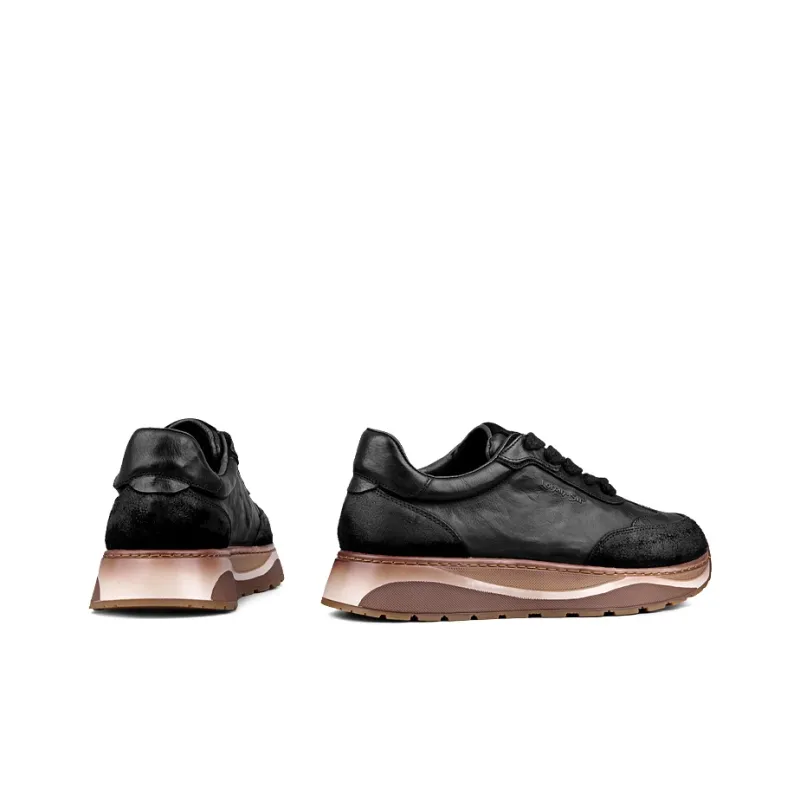 LOHAN·SIR Cushioning Breathable Lightweight Height Increasing Low Top Casual Shoes Men's-11